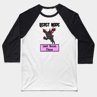 Beast Mode Vincent Valentine Limit Break Chaos Baseball T-Shirt